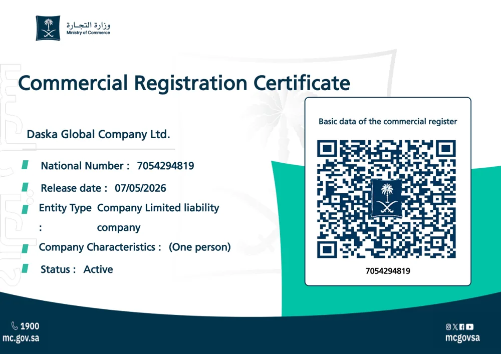 Preview of Saudi Business Registration